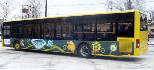 Размещение рекламы на автобусах,размещение рекламы на всех видах городского транспорта: на маршрутках, автобусах, трамваях, троллейбусах