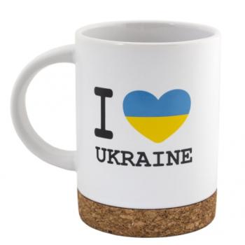 Керамічне горнятко  I Love Ukraine C 300 мл
