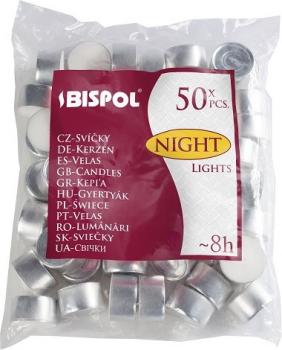 Свічки чайні Bispol Night Lights 2,2 см 50 шт