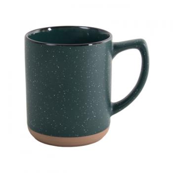 Керамическая чашка SAHARA с черным ободком, 320 мл