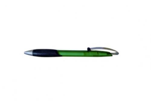 Ручка шариковая "matrix gel" прозрачно-зеленая