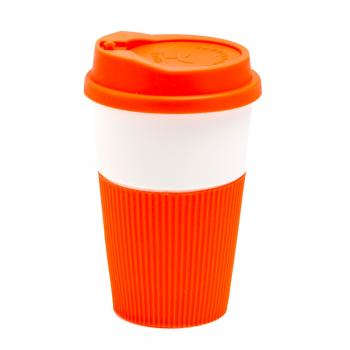 Керамическая чашка Miranda 350 мл Оранжевая