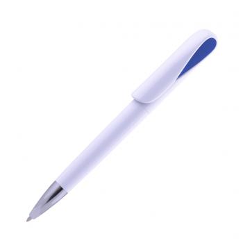 Ручка шариковая, пластиковая split, белая