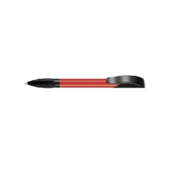 Ручка шариковая "hattrix-basic" черно-красная 