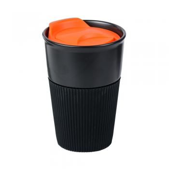 Керамическая чашка Viola Matte Black 350 мл