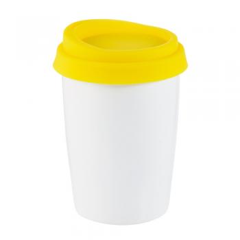 Керамическая чашка с двойной стенкой Jess 280 мл Желтая