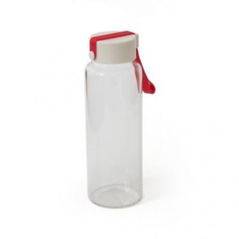 Пляшка для напоїв склянa MILLENNIUM 450 мл з термочохлом та ремінцем