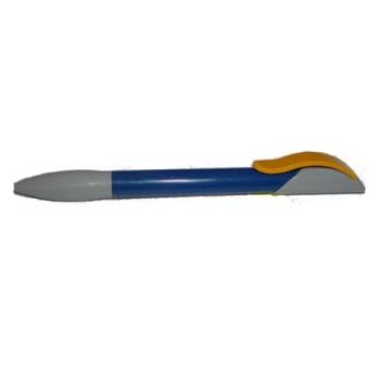 Ручка шариковая "hattrix-basic" сине-желтая-серая 