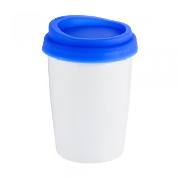 Керамическая чашка с двойной стенкой Jess 280 мл Синяя