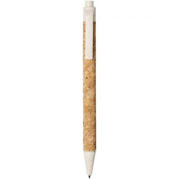 Шариковая ручка Midar из пробки и пшеничной соломы
