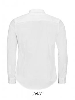 Рубашка мужская из ткани стрейч с длинным рукавом BLAKE MEN